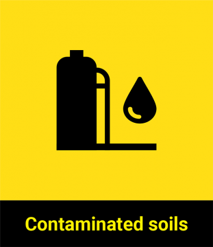 Contaminated soils