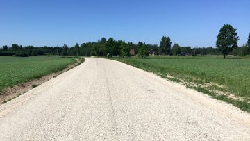 Experimental road section of Viljandi, Estonia