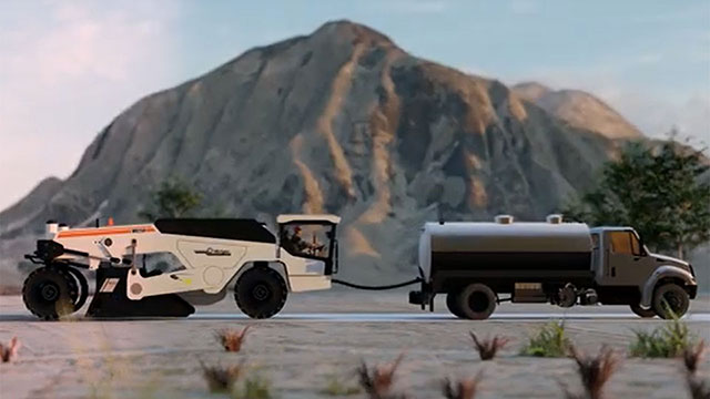 StabilRoad® method on gravel roads
